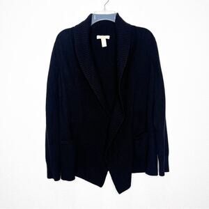 Banana Republic Italian Cashmere & Merino Wool Cardigan Sweater Large